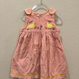 Mini Boden Farmyard Friends Corduroy Dress (2-3Y)